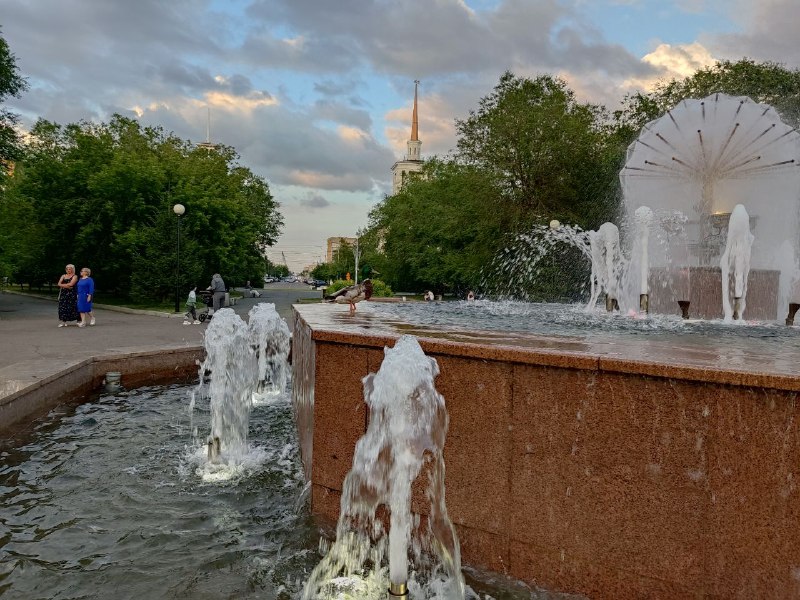 Лето в Красноярске