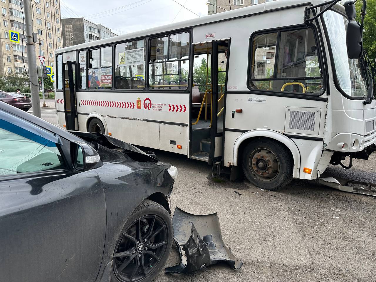 Маршрутка в ДТП