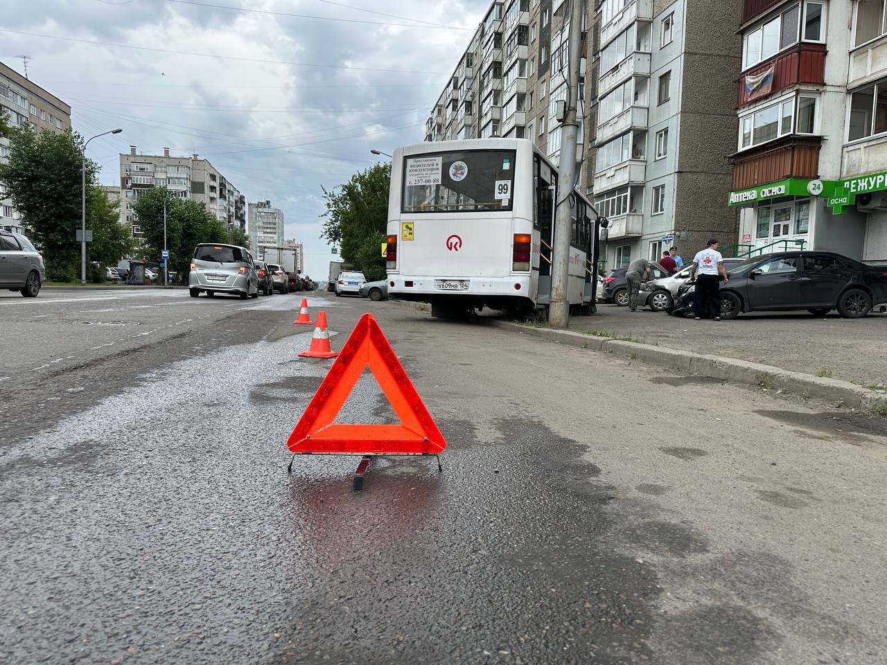 ДТП с маршруткой
