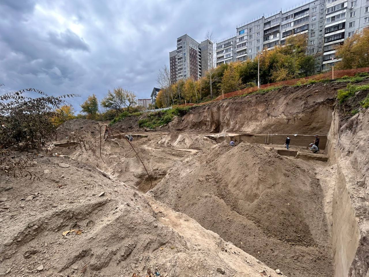 Раскопки в пер. Боготольском