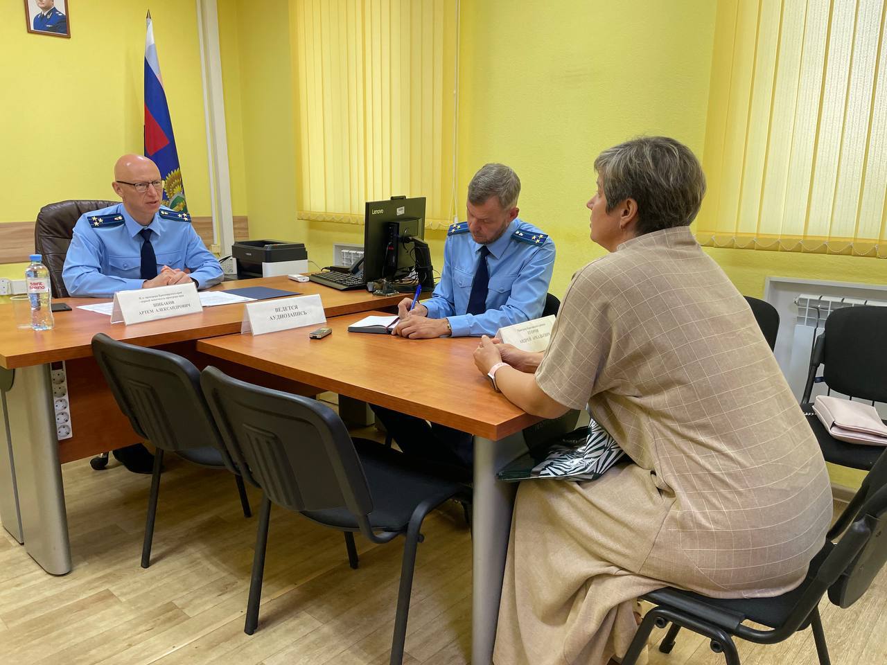 Встреча прокурора с жителями