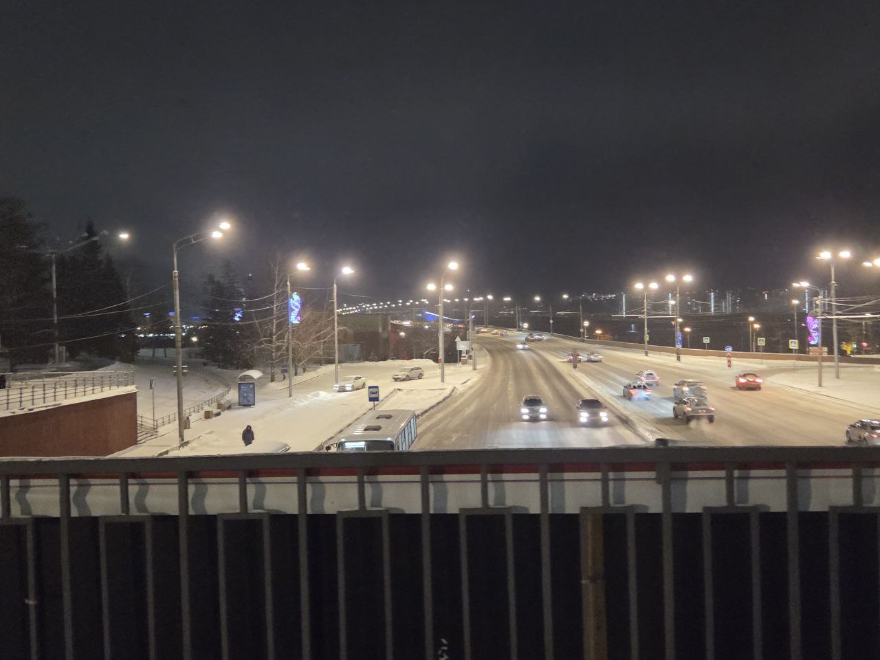 Мороз в Красноярске