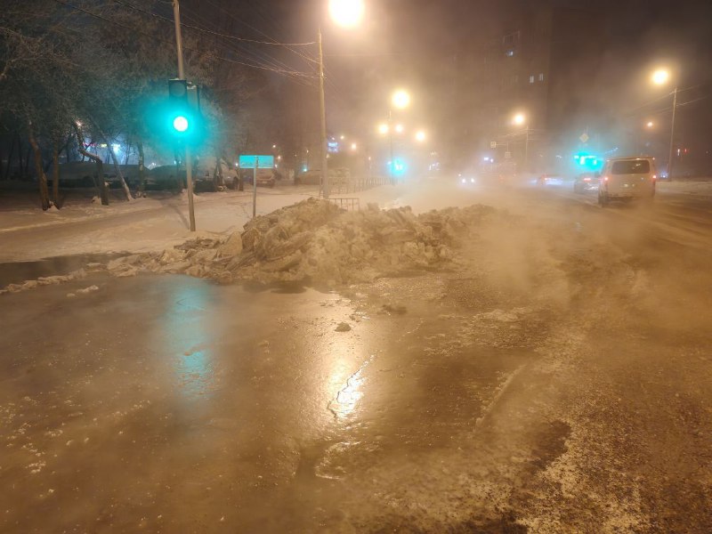 Порыв на Железнодорожников, 17