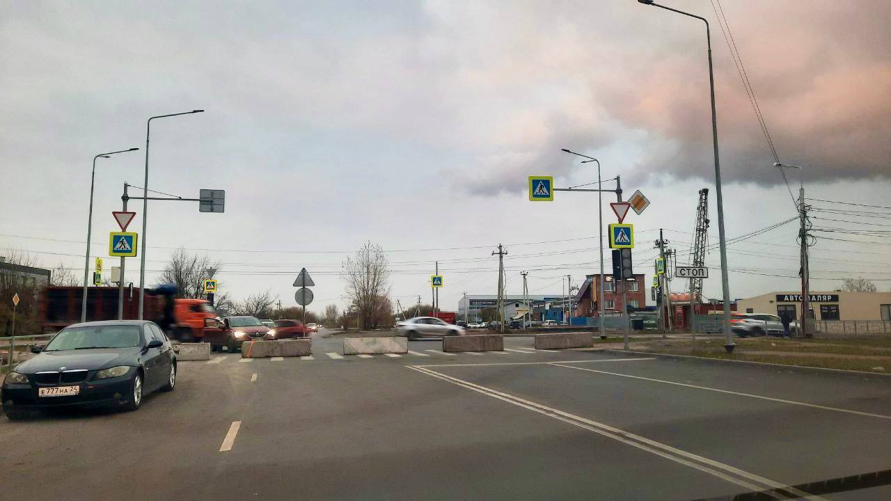 Дорога на ул. Космонавтов
