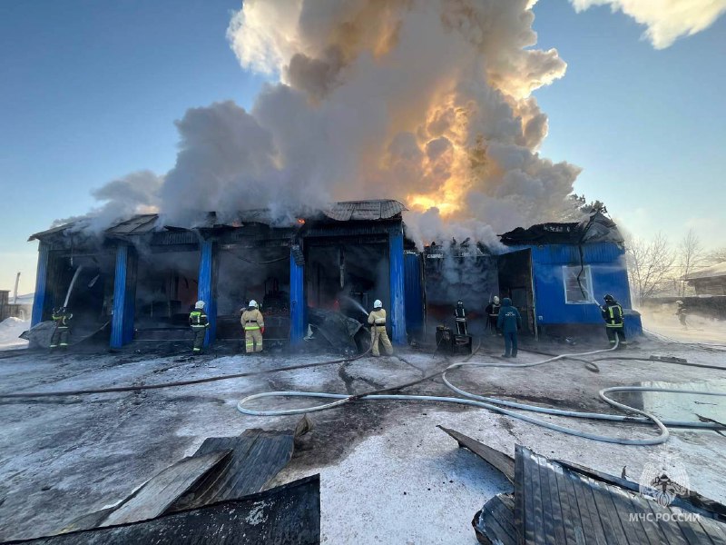 Пожар в гараже