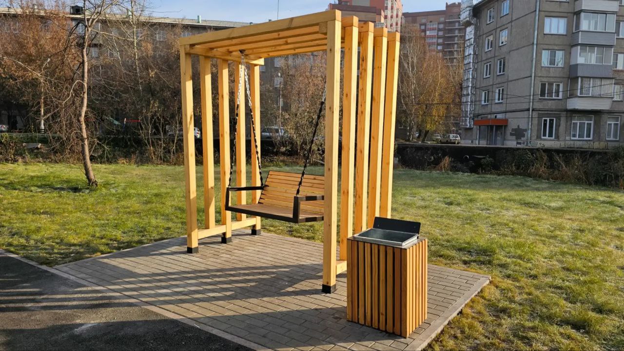 Качели на Бугаче