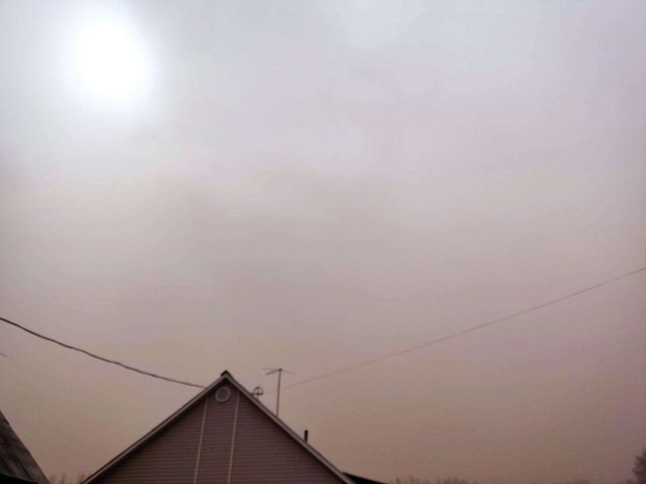 Пыльная буря в Красноярске
