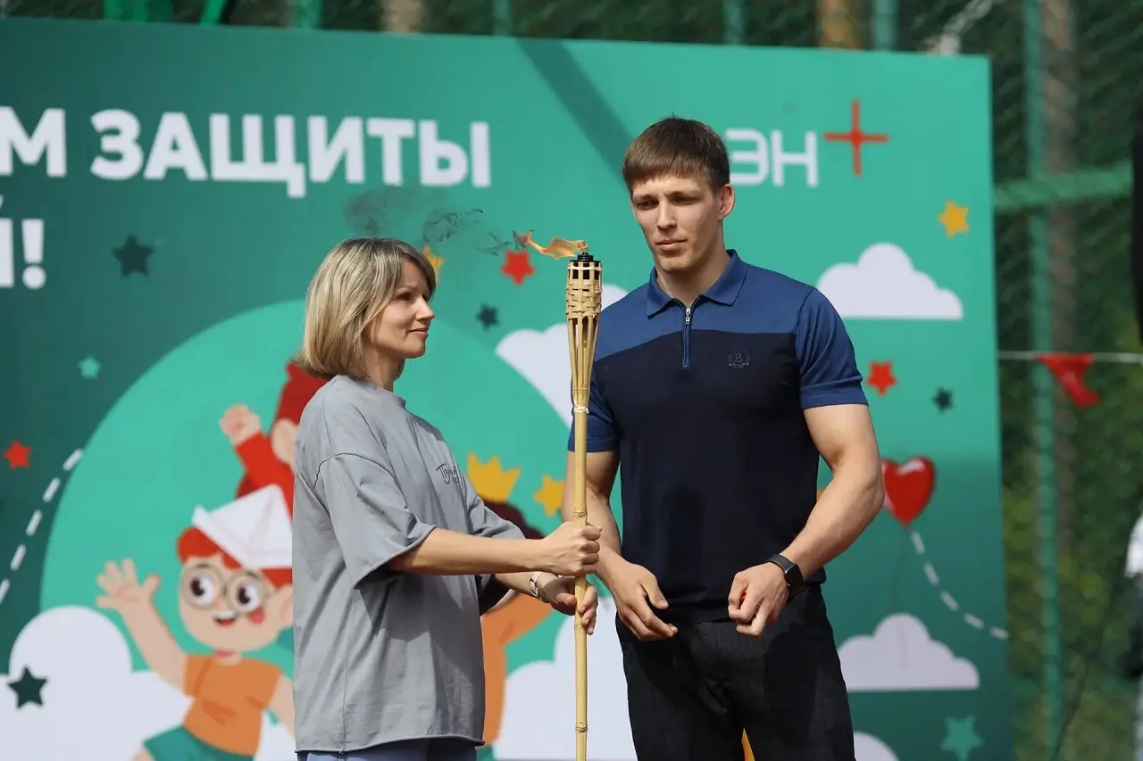 Спортивный праздник в Дивногорске