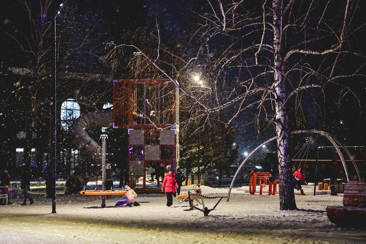 Городской парк в Бородине