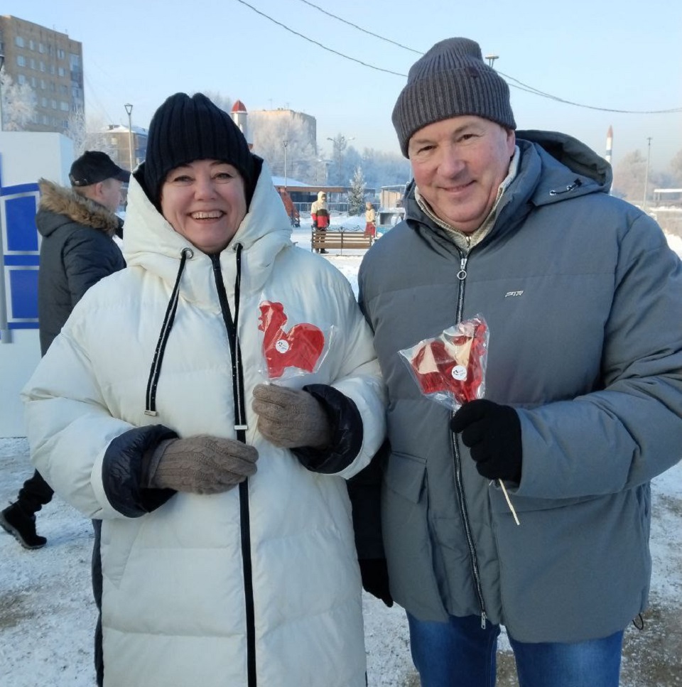 Елена Ланина и Дмитрий Дмитриев