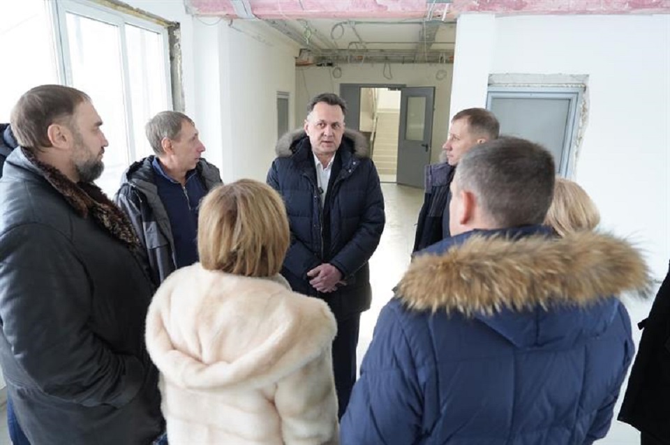 Сергей Верещагин в школе