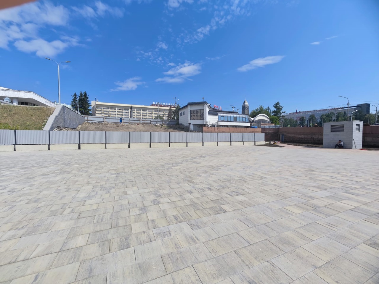 Театральная площадь в Красноярске