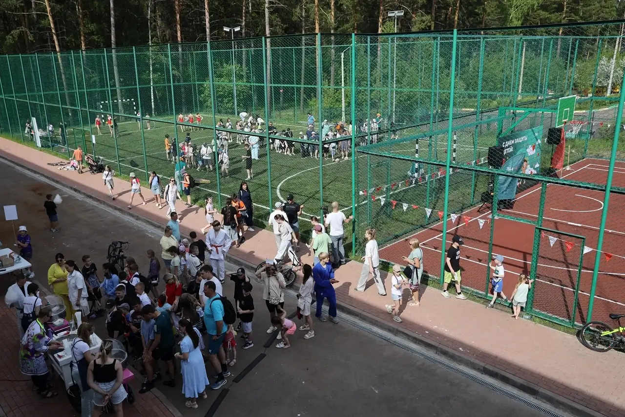 Спортивный праздник в Дивногорске