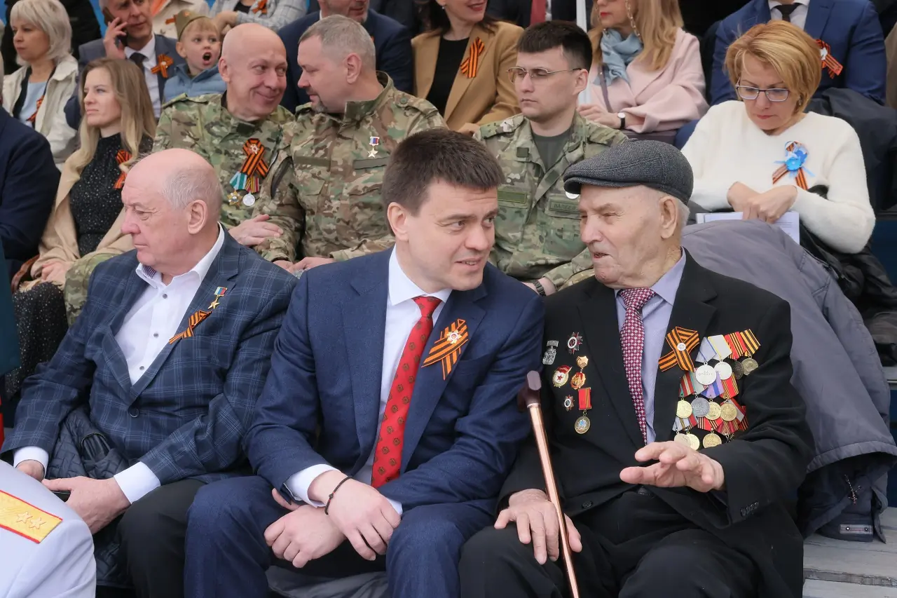 Михаил Котюков и ветеран
