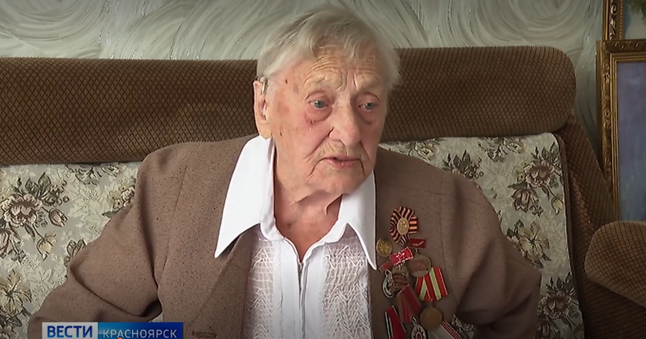 100-летняя участница войны