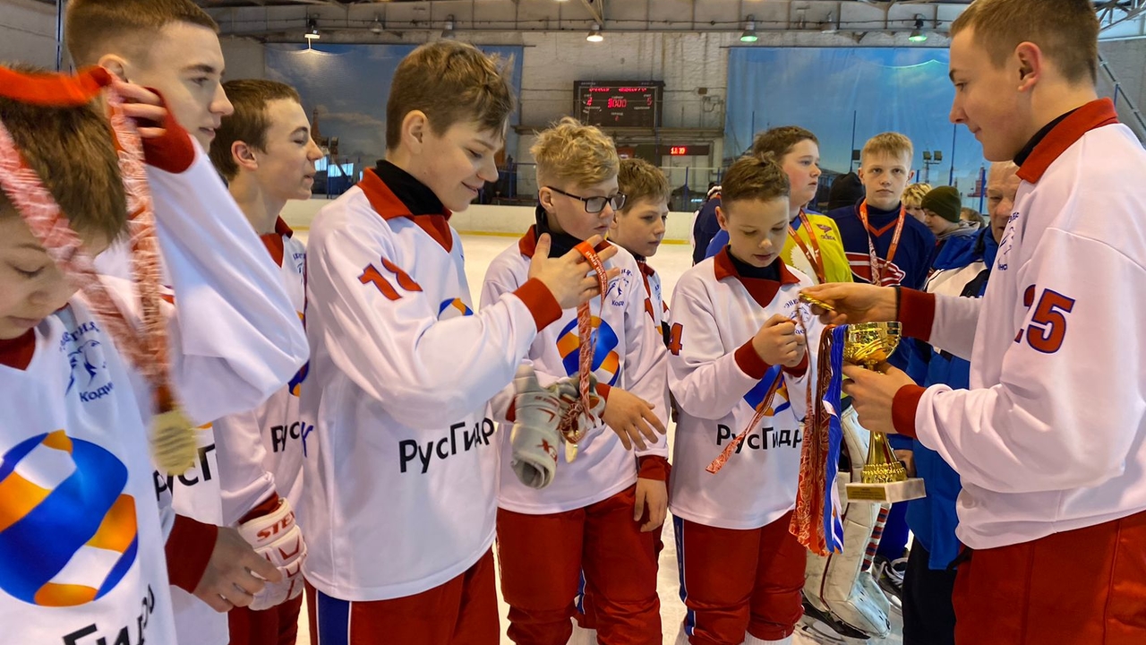 Хоккейный клуб «Энергия» победил в краевом турнире