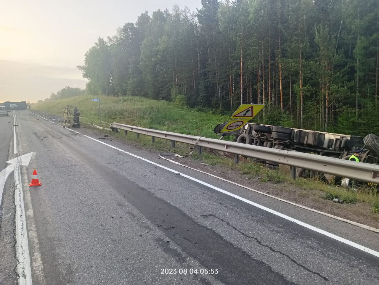 ДТП на трассе в Уярском районе