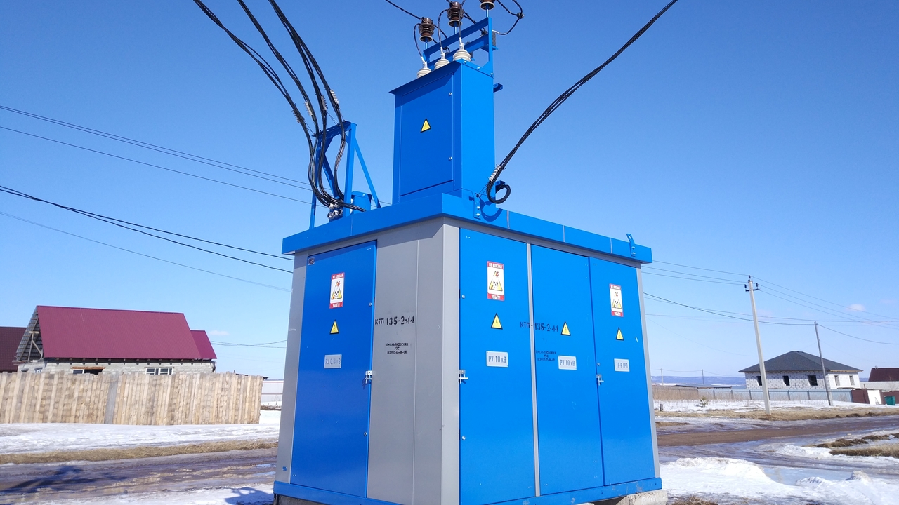 В поселке Емельяновского района установили электрические сети