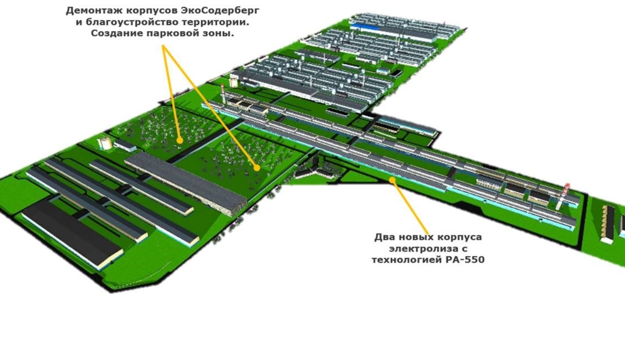 РУСАЛ передал на главную государственную экспертизу проект перестройки КрАЗа