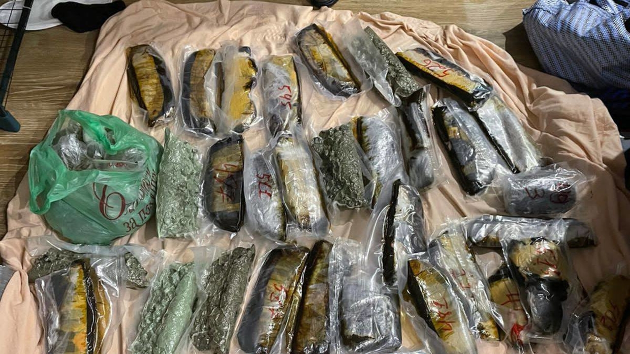 В Красноярске у закладчика нашли почти 40 кг наркотиков