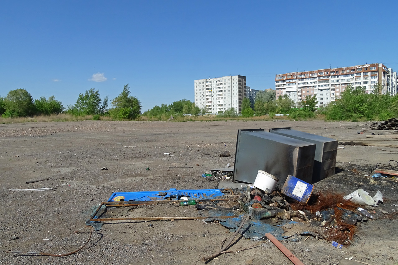Заброшенная Предмостная Площадь Красноярска