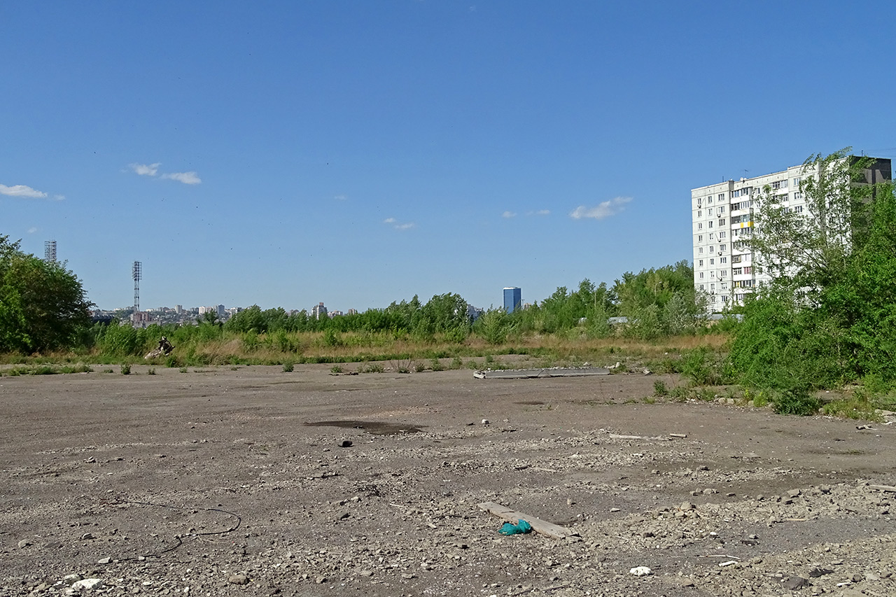 Предмостная площадь Красноярска заброшена