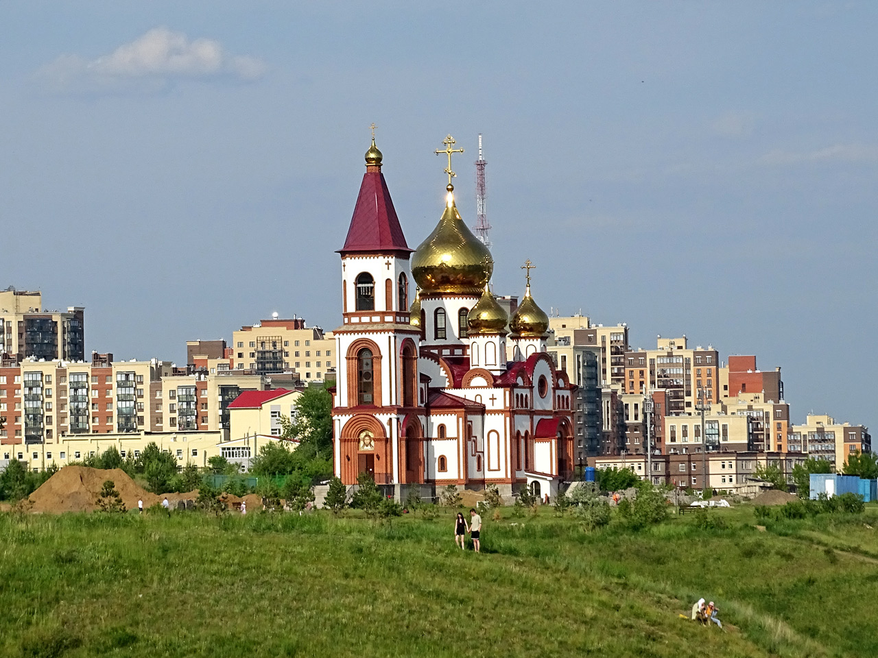 Храм в Академгородке Красноярска