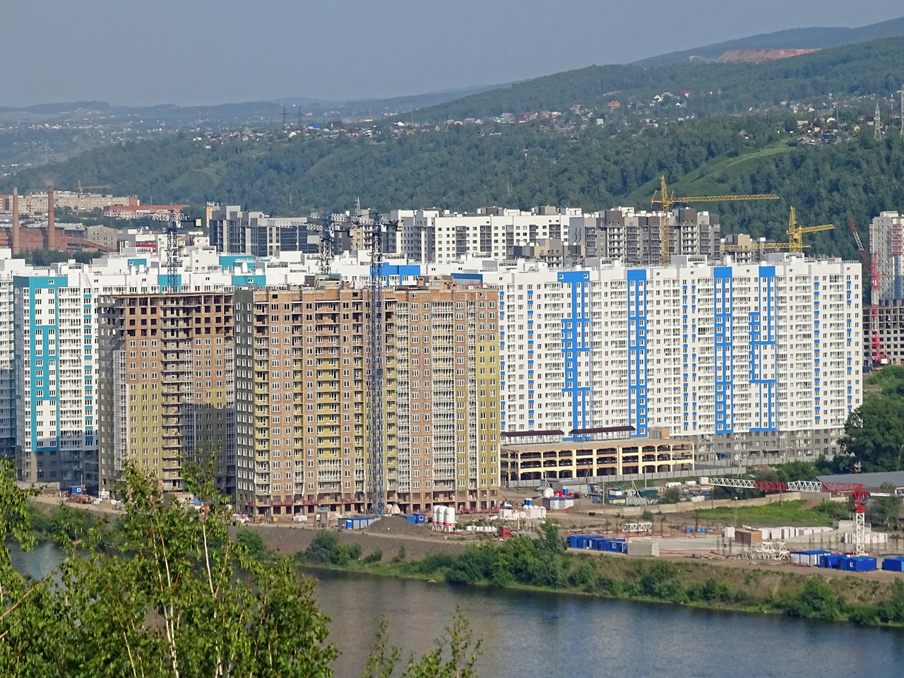 Новые дома в Красноярске