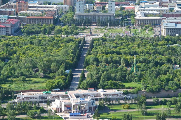 Парк в Красноярске