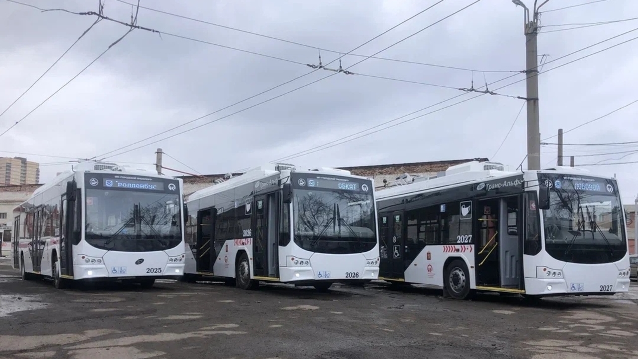 В Красноярске троллейбусный парк обновили на 90%