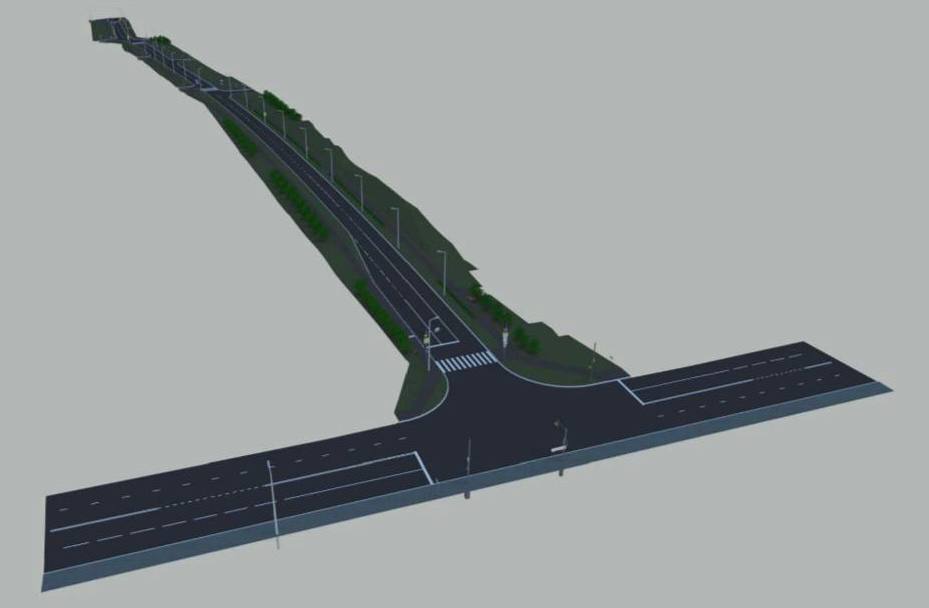Проект дороги Мичуринский
