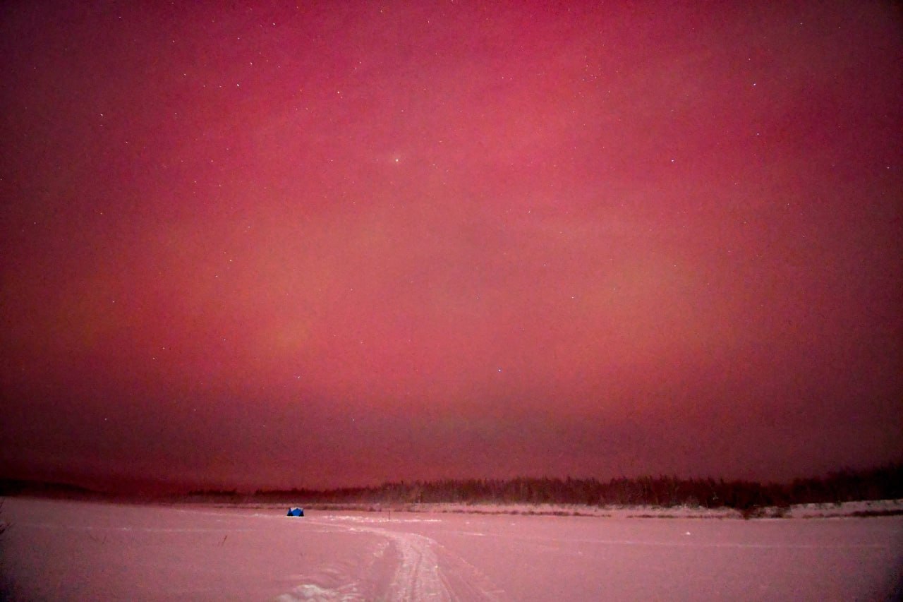 Северное сияние Ванавара