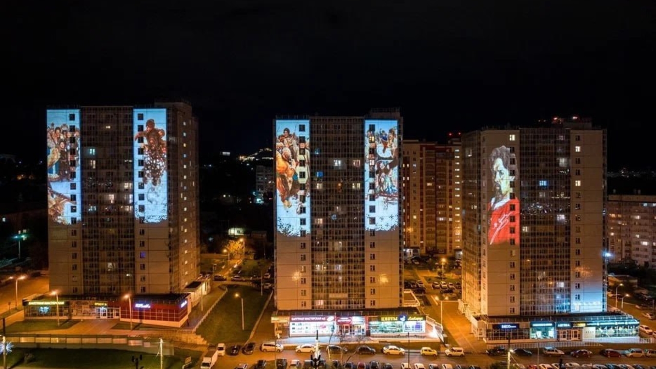 В Красноярске зажгут праздничную иллюминацию