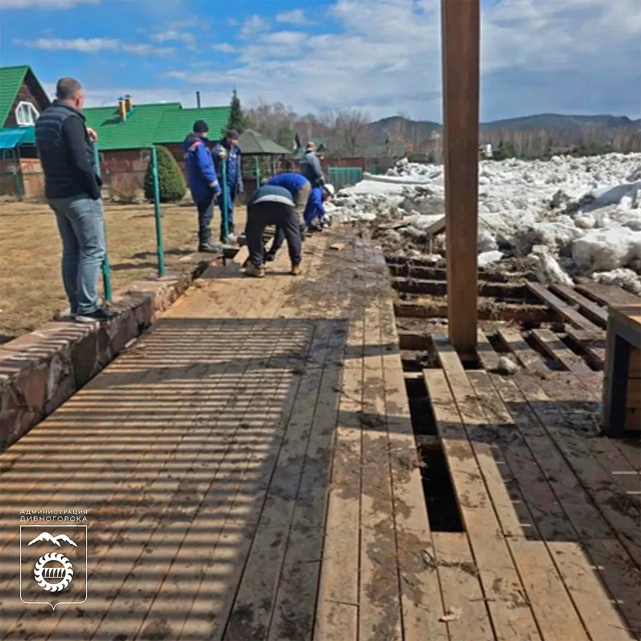 Восстановлением уже занялись