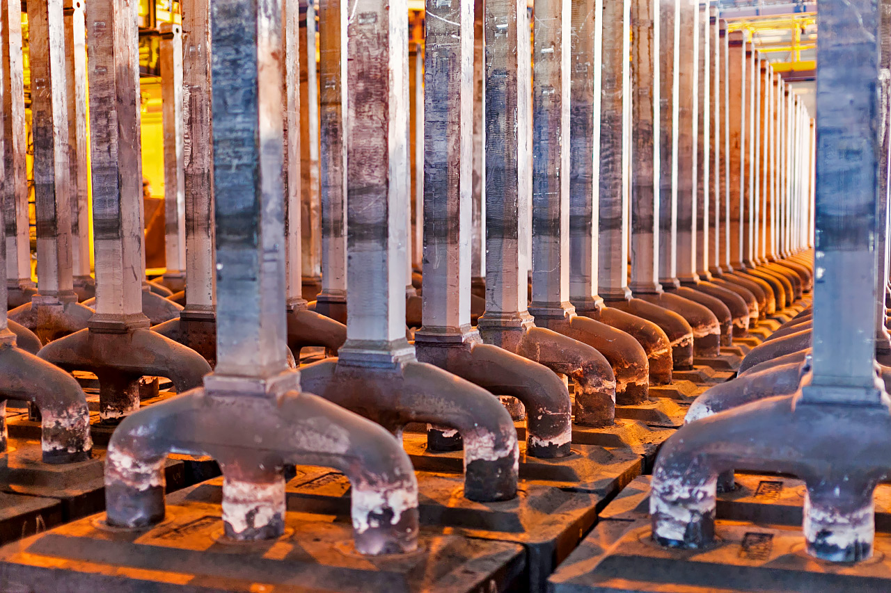 Анодные блоки на БоАЗе