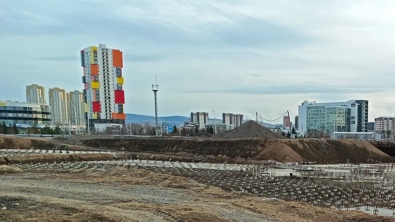 Аквапарк в Красноярске - поле