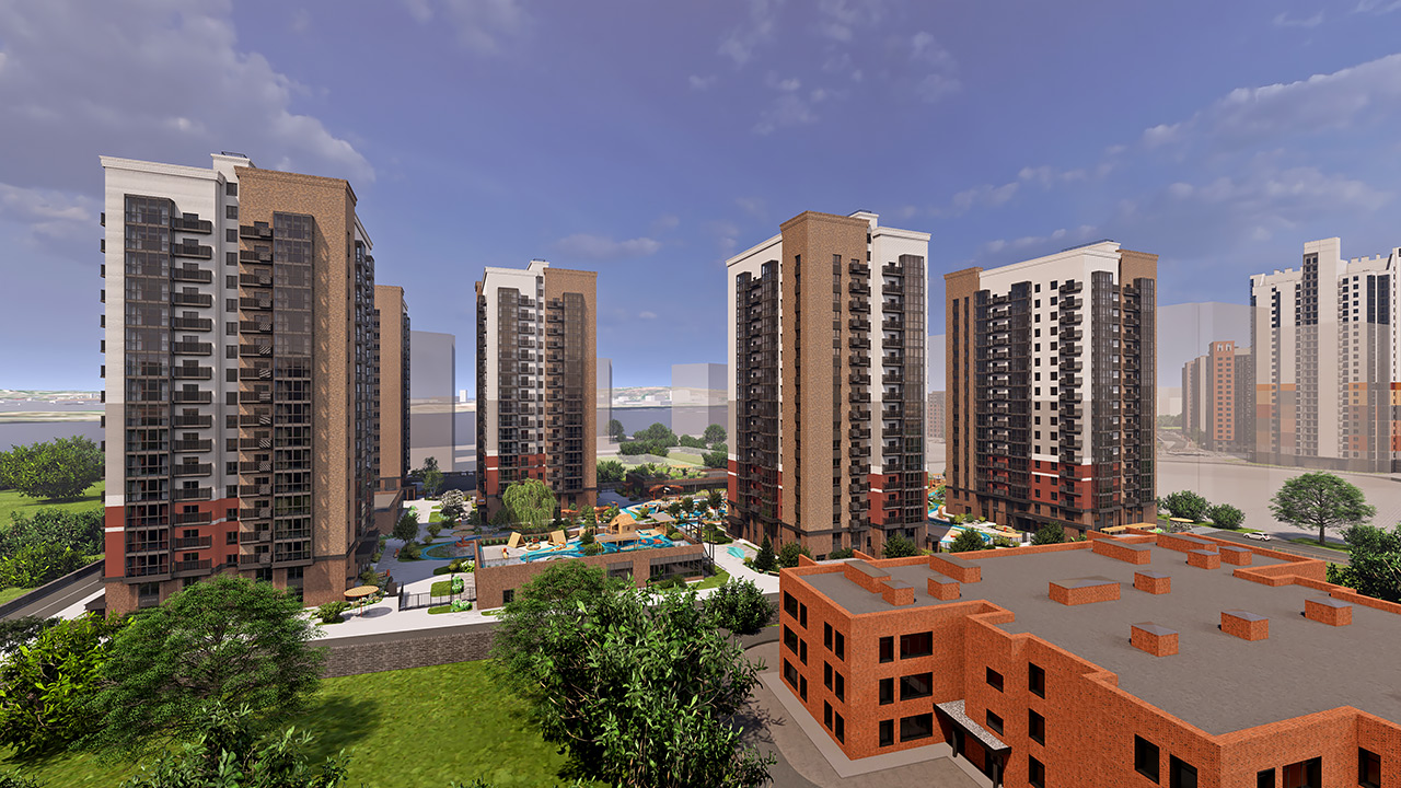 Школа рядом с Речным кварталом