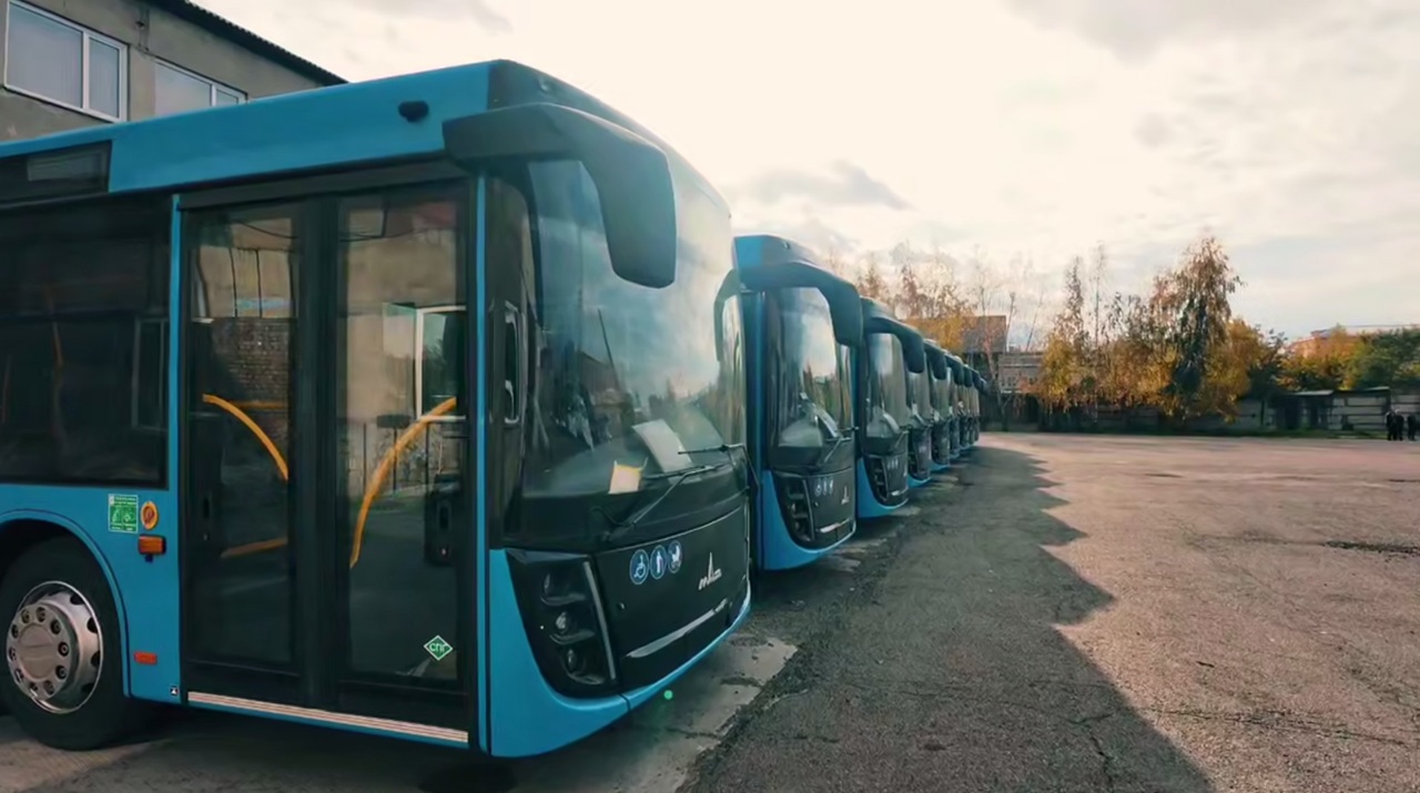 автобусы на природном газе