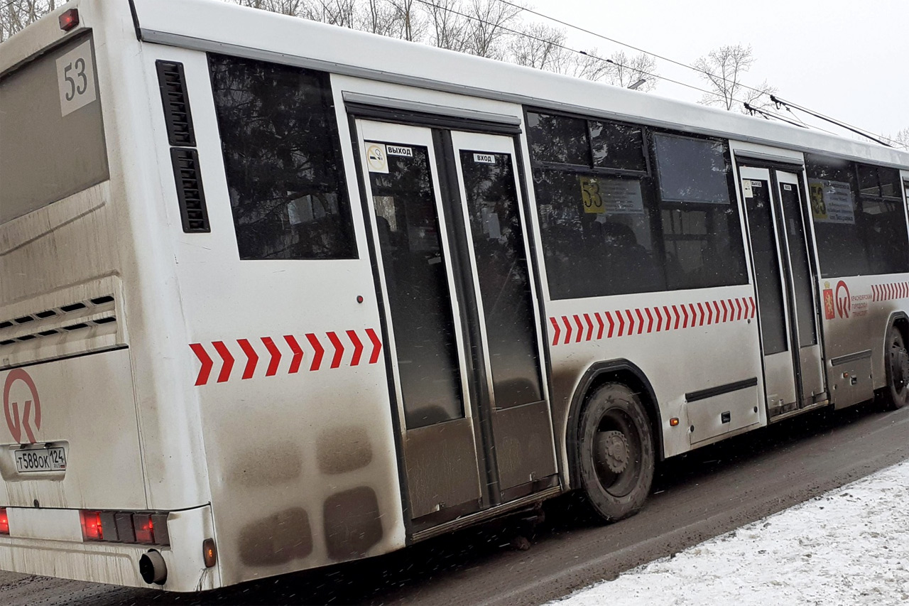Автобус номер 53 Красноярск