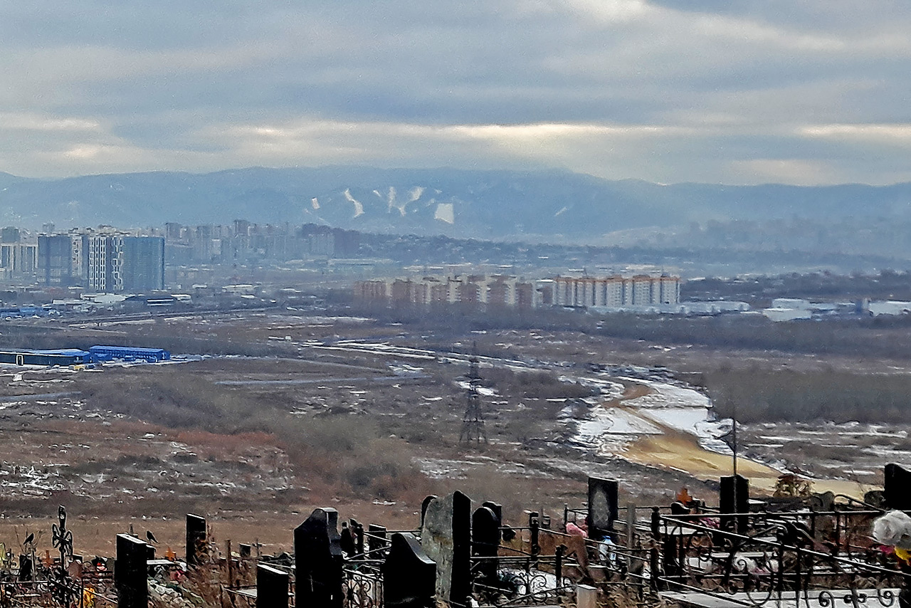 Строительство новой дороги в Солнечный