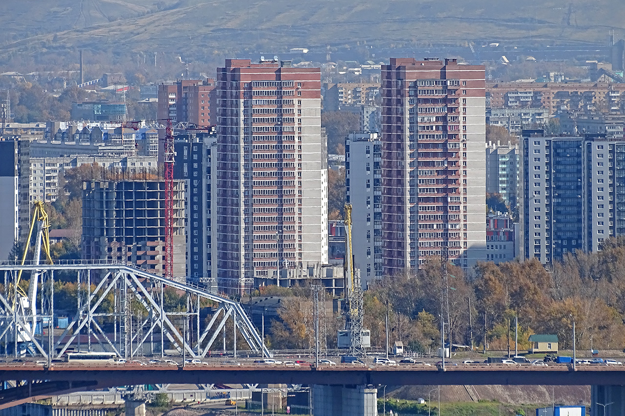 Новостройки на Пашенном в Красноярске