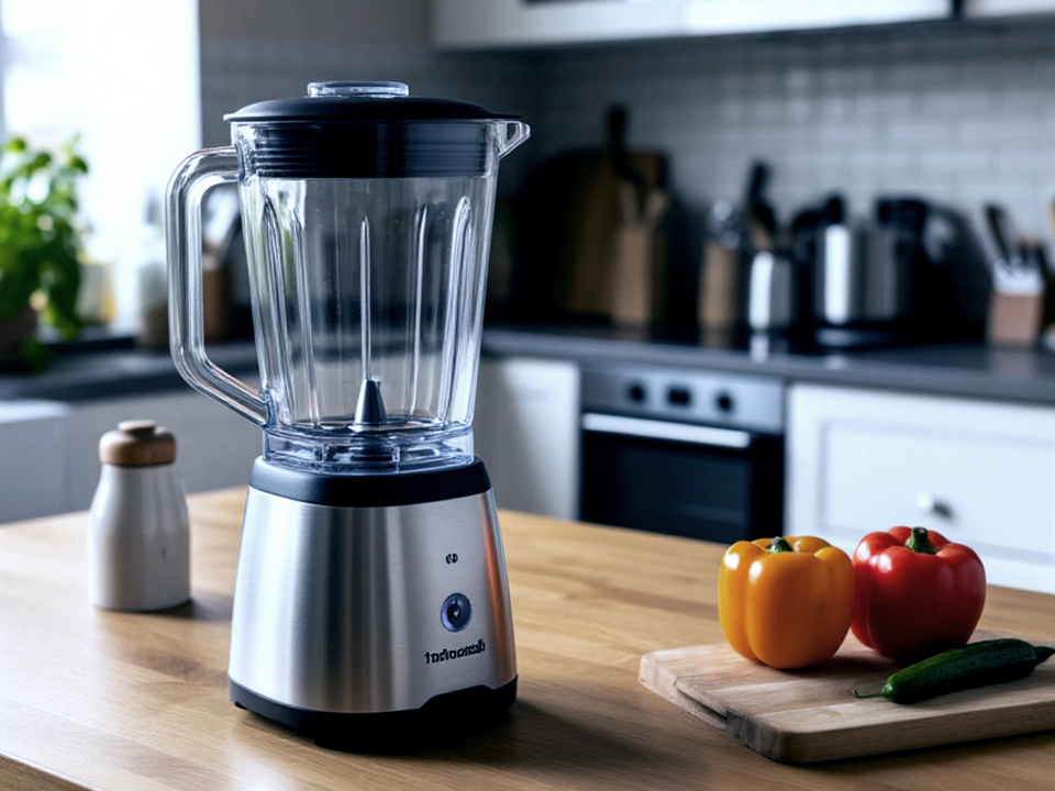 Блендер на столе