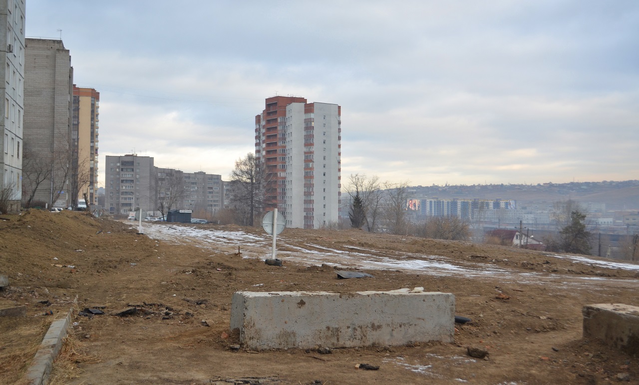 Расчистка территории Боготольского переулка