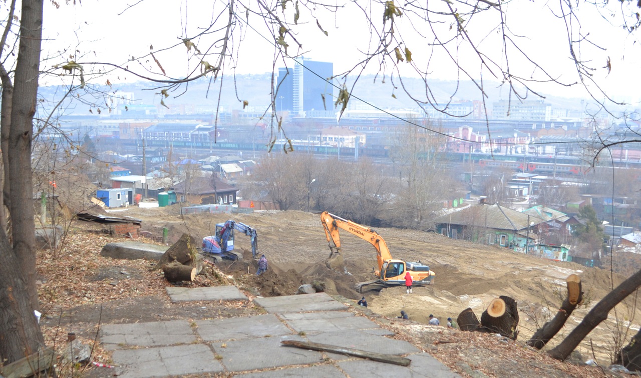 Работы в Боготольском переулке