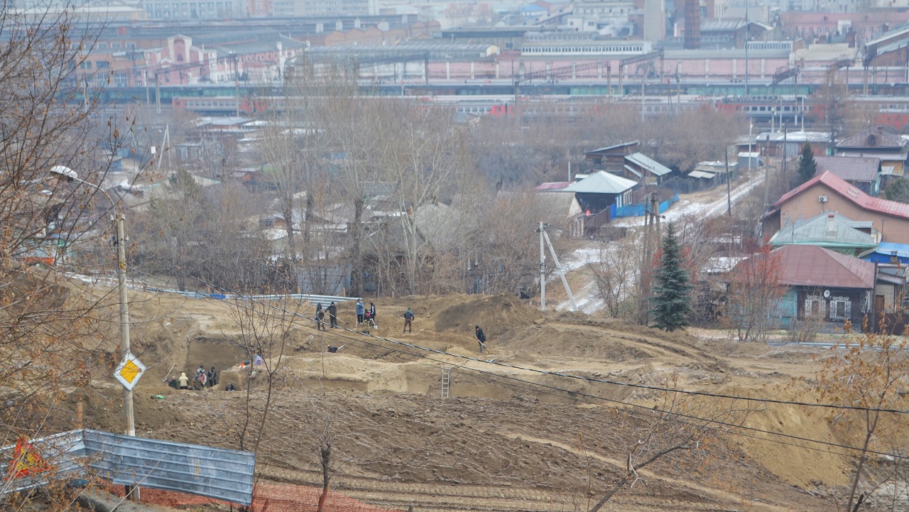 Раскопки в пер. Боготольском