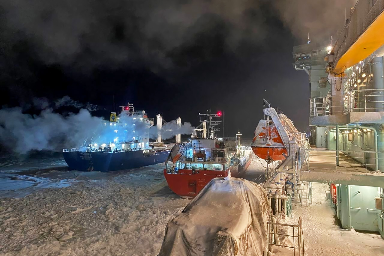 Нефтеналивной терминал Бухта Север на Енисее