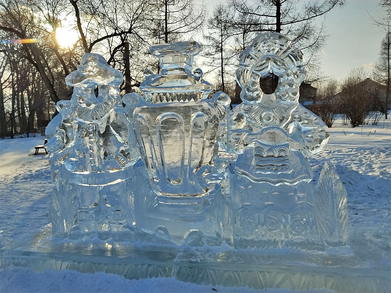 Ледяные фигуры Красноярск