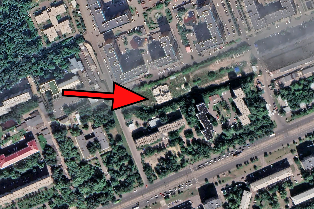 Недострой на карте