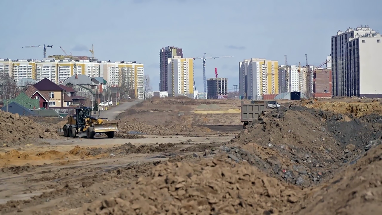 Дорога в Солнечный и Солнечный