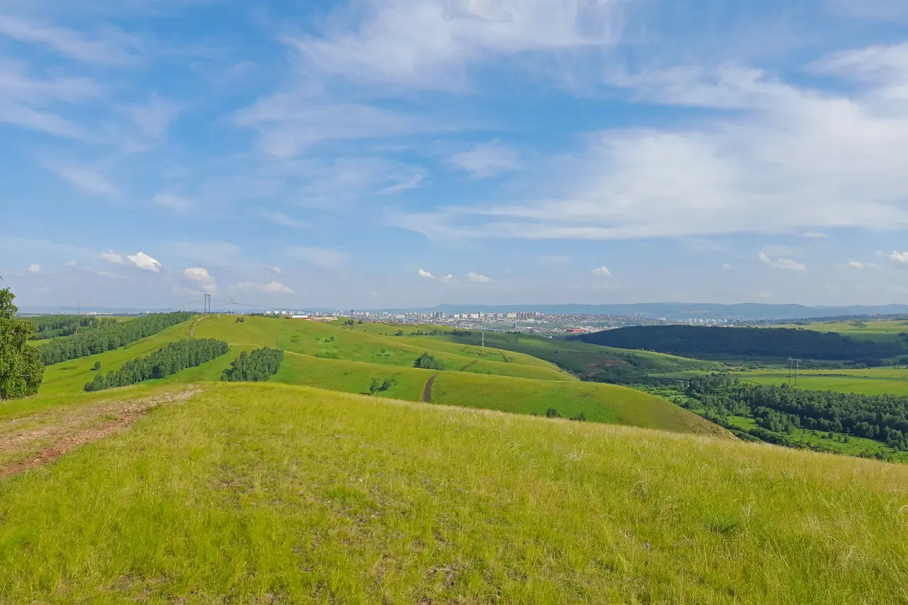 Панорама сельской местности